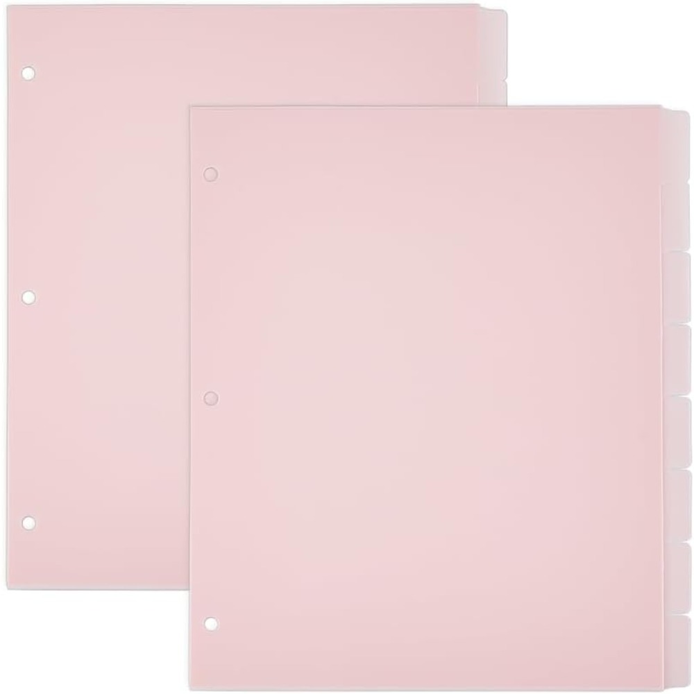 16 Sheets 3 Ring A4 Pink Binde - Tab Divider A4 recensione e prezzo