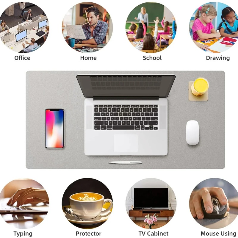 Extra Large Leather Mouse Pad  - Leather Desk Pad recensione e prezzo