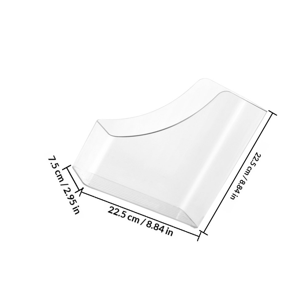 2Pcs Transparent File Organize - Magazine Holder Rack recensione e prezzo
