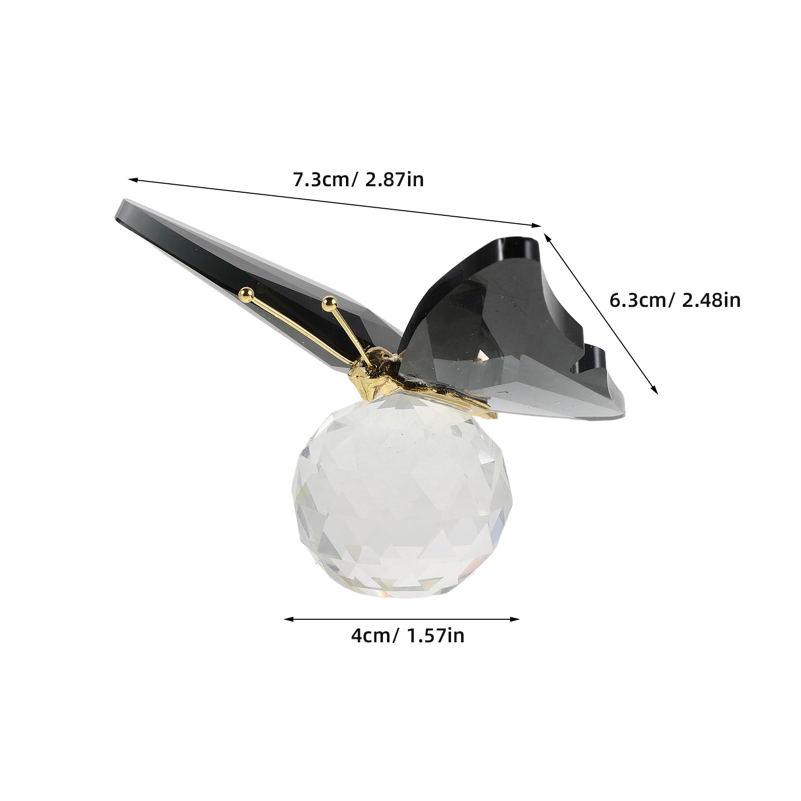 Butterfly Paperweight Crystal  - Paper Weight Crystal recensione e prezzo