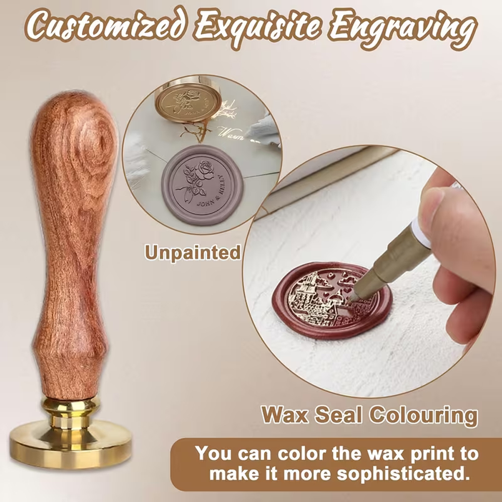 Personalized Wax Sealing Stamp - Wax Seal Stamp Set recensione e prezzo