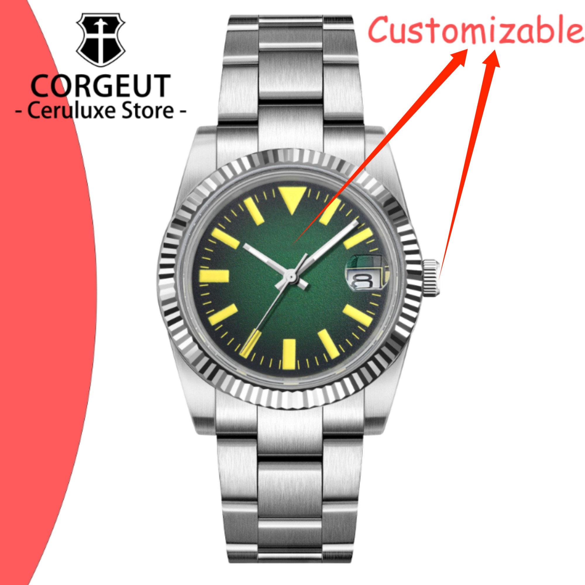 Custom Logo 36/39mm New NH35 A - Paper Weight Crystal recensione e prezzo