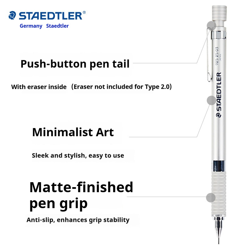 Staedtler 925 Full Metal Draft - Mechanical Pencil 0.3 recensione e prezzo