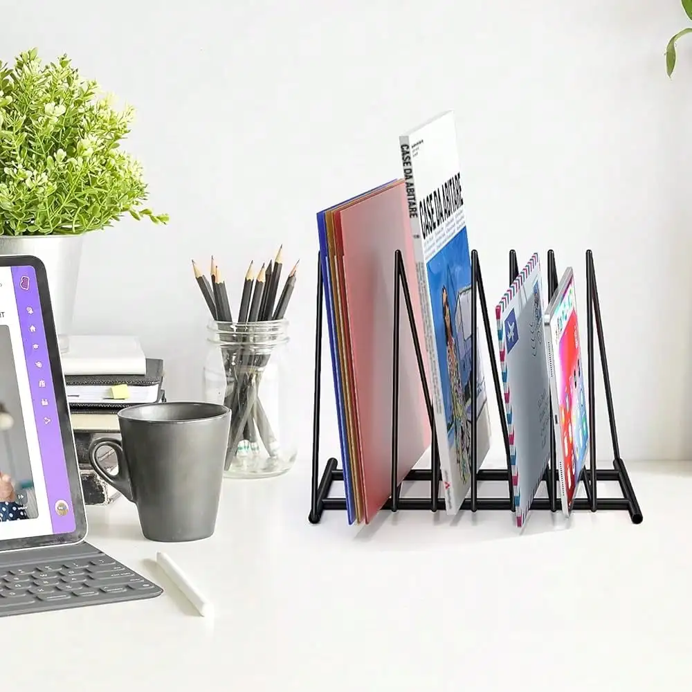 Triangle File Folder Racks,7 S - Magazine Holder Rack recensione e prezzo