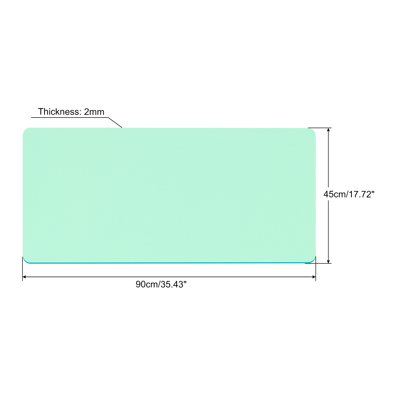Office Desk Mat Protector PU L - Leather Desk Pad recensione e prezzo
