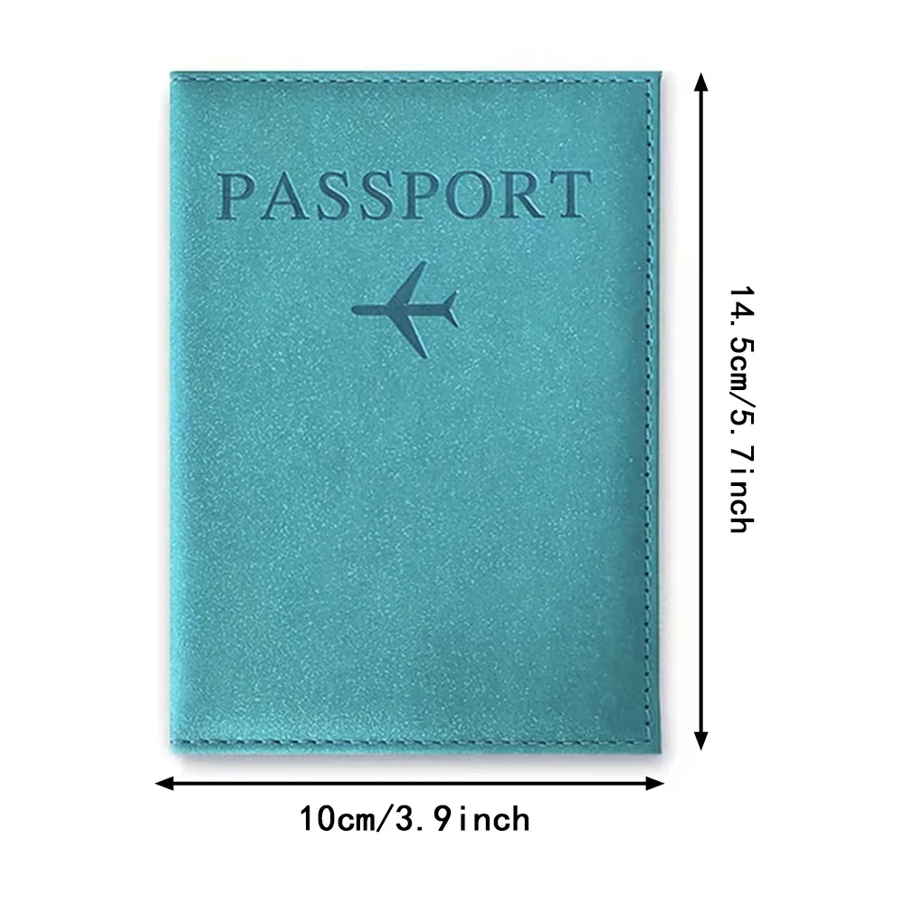 Passport Cover Blue Color Pu P - Index Card Holder recensione e prezzo