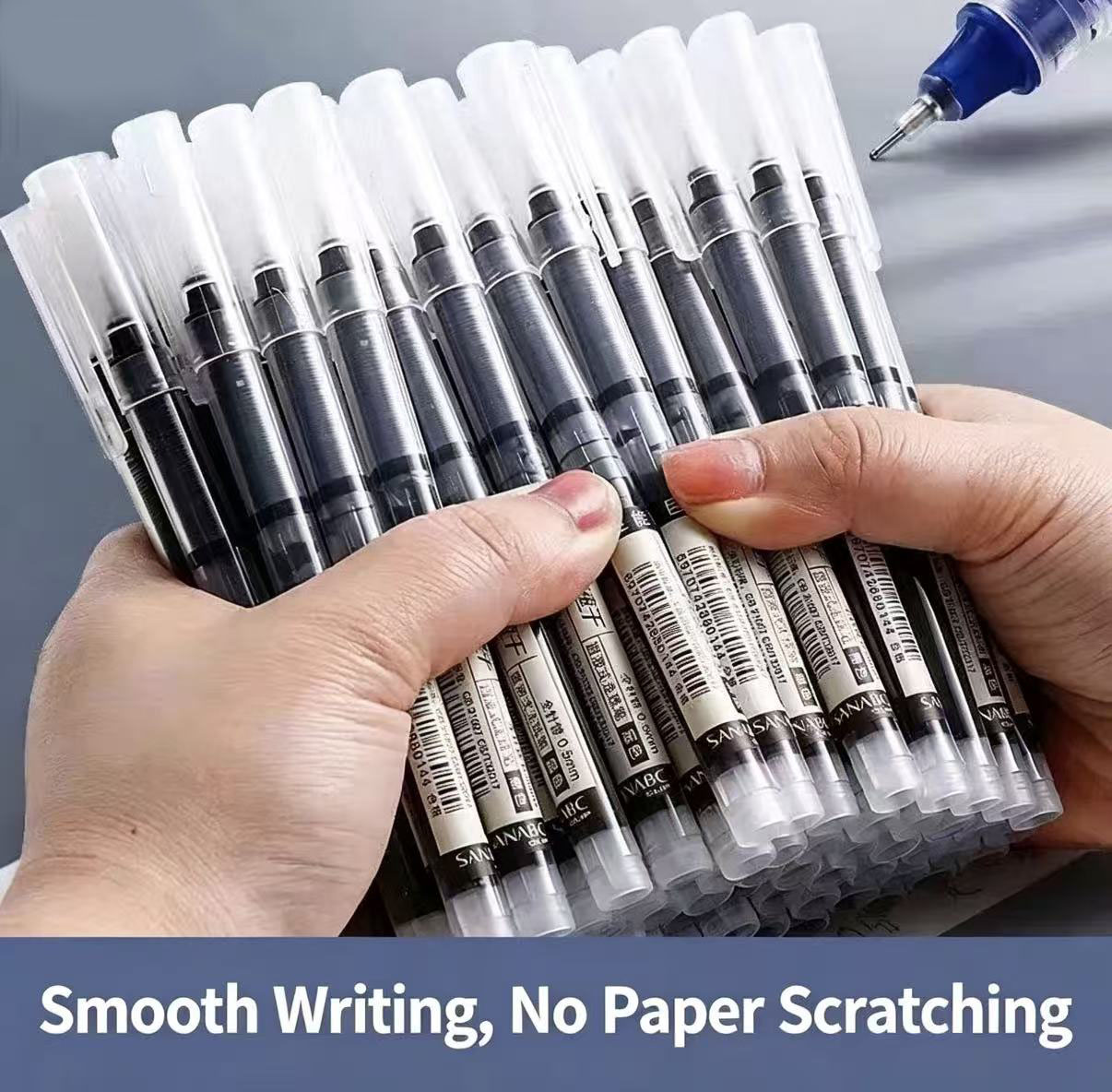 6 Pack Click Gel Pens 0.5mm Bl - Gel Refill Pack recensione e prezzo