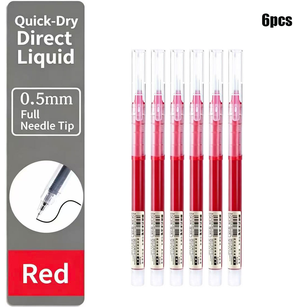 6 Pack Click Gel Pens 0.5mm Bl - Gel Refill Pack recensione e prezzo