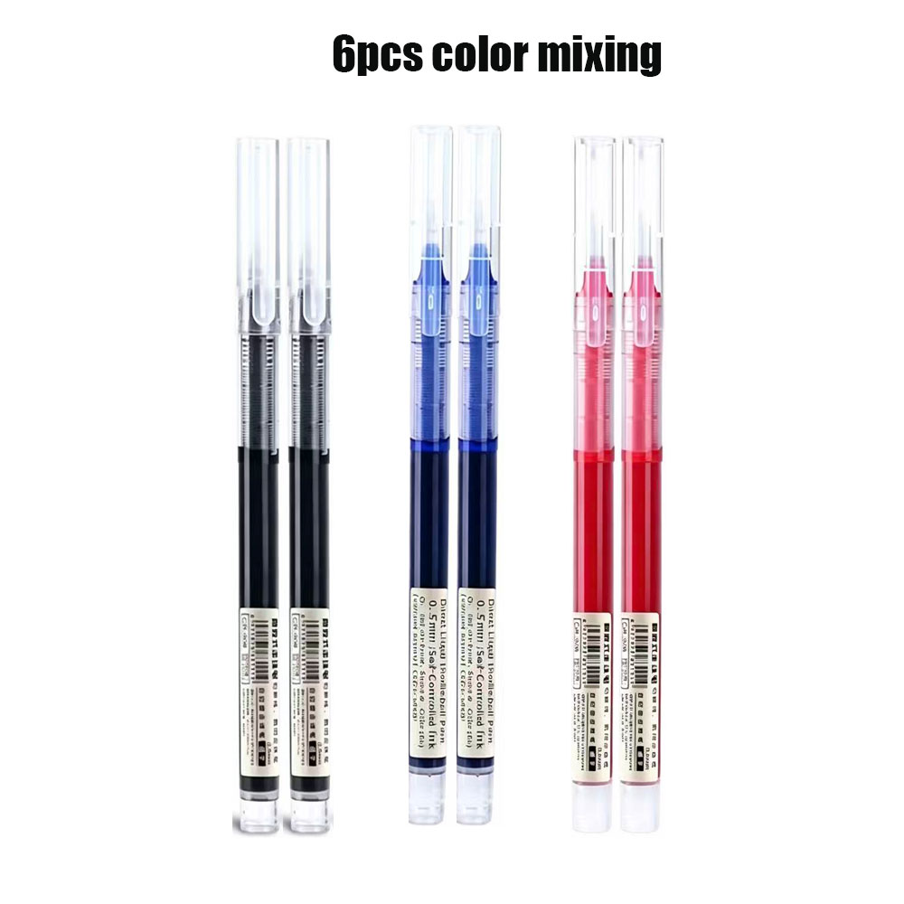 6 Pack Click Gel Pens 0.5mm Bl - Gel Refill Pack recensione e prezzo