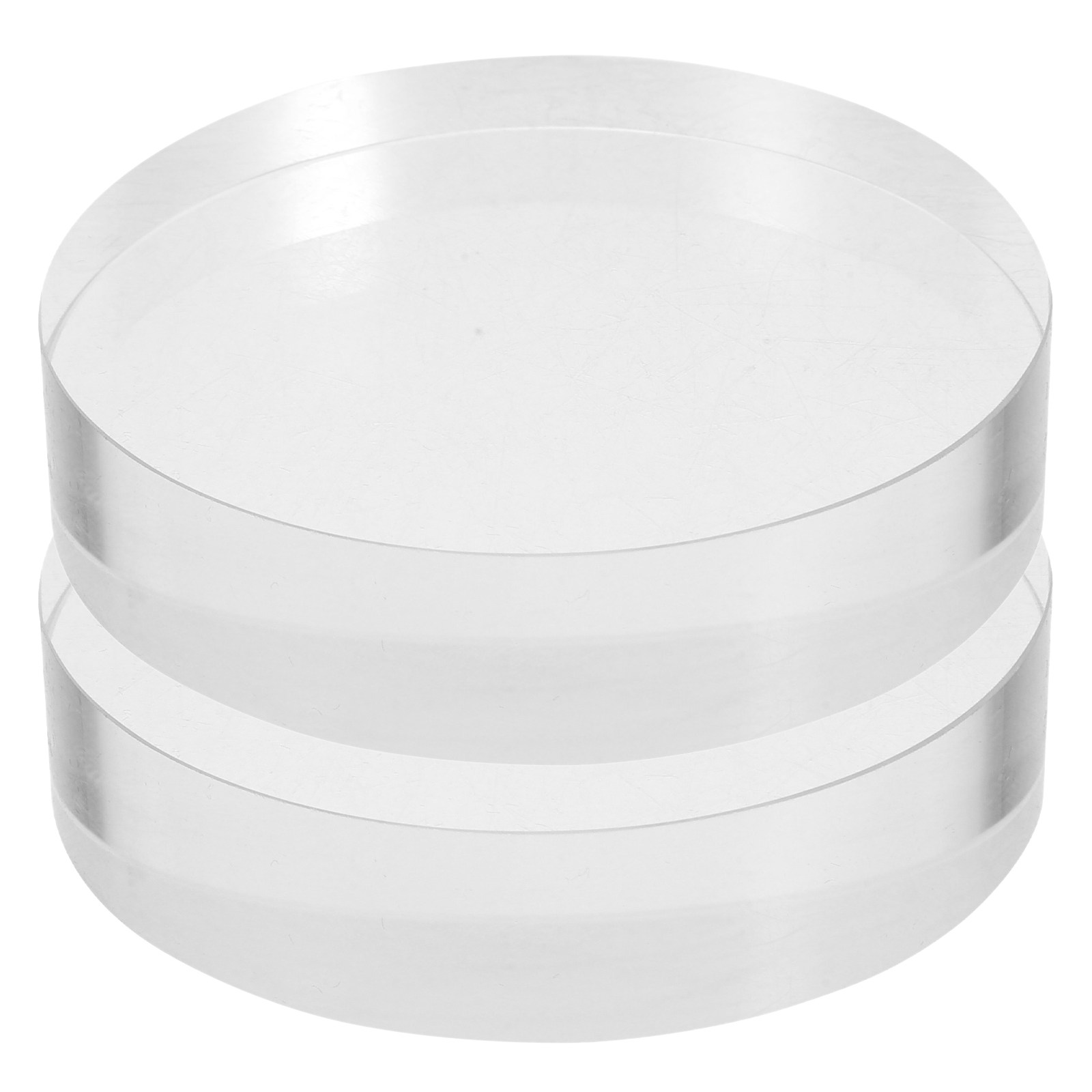 2Pcs Crystal Round Paperweight - Book Weight Glass recensione e prezzo