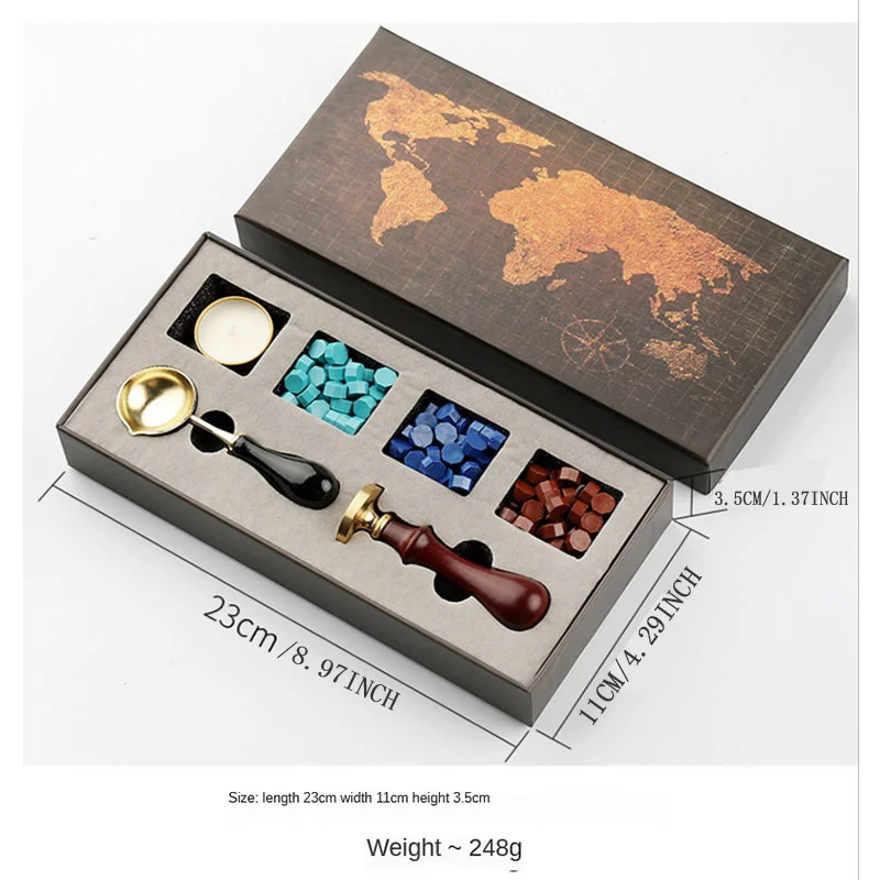 DIY Stamps Wax Seal Box Kit De - Wax Seal Stamp Set recensione e prezzo