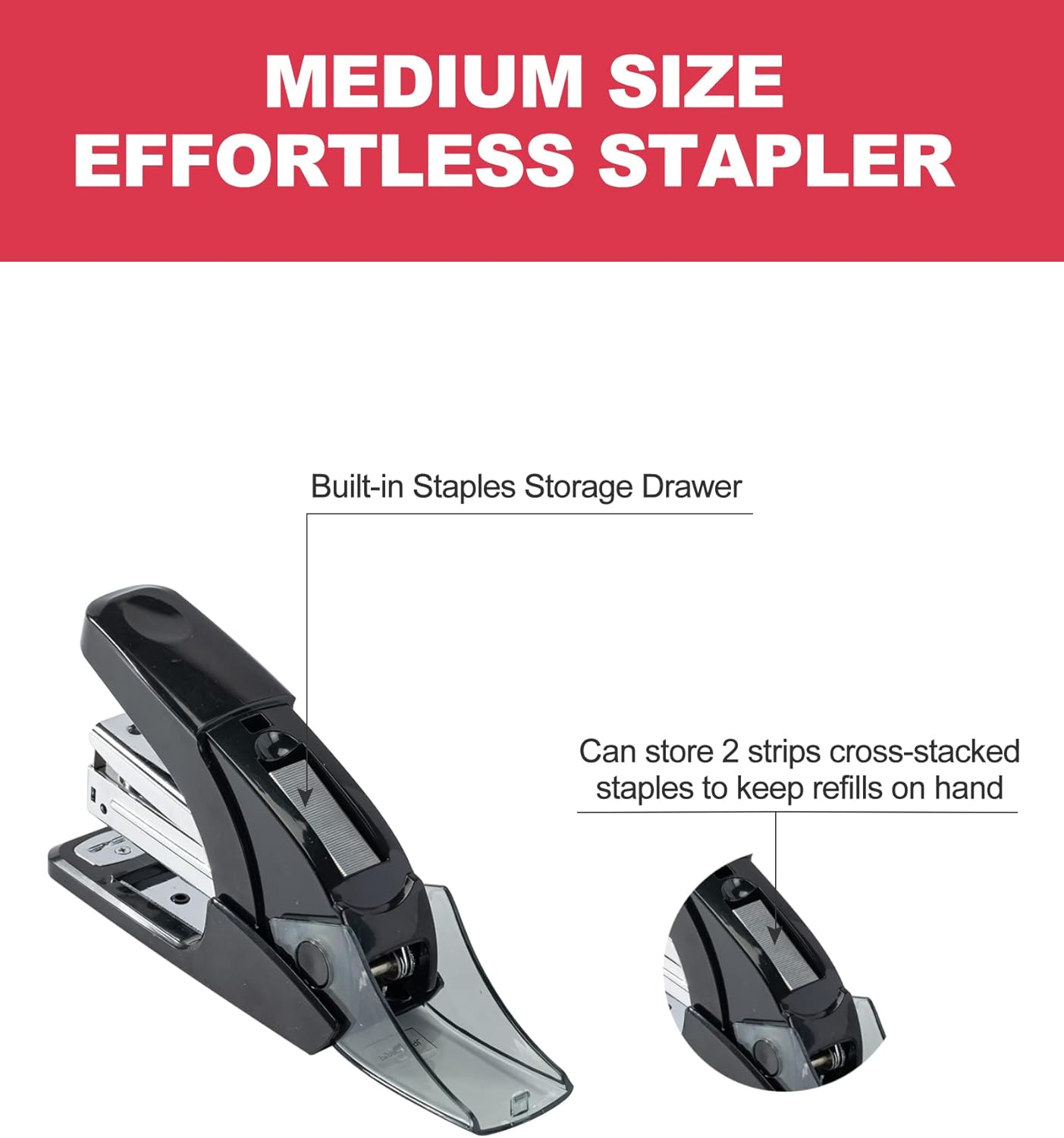 Effortless Standard Stapler Se - Stapler Half Strip recensione e prezzo