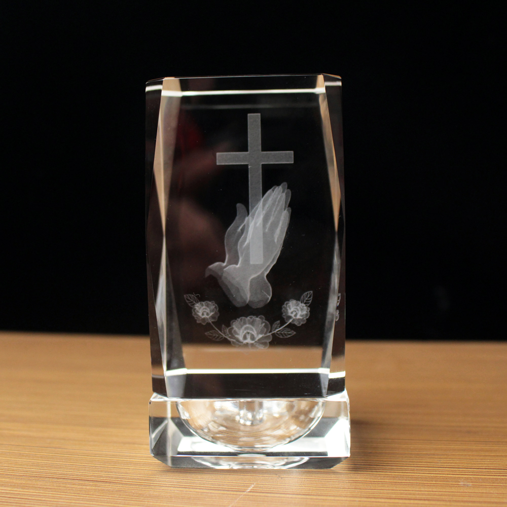 3D Laser Crystal Religious Cub - Paper Weight Crystal recensione e prezzo