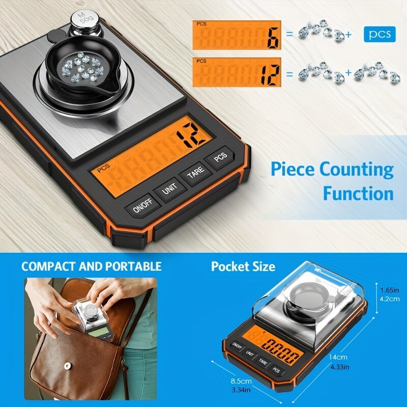 1pc 0.001g Professional Jewelr - Tape Dispenser Weighted recensione e prezzo
