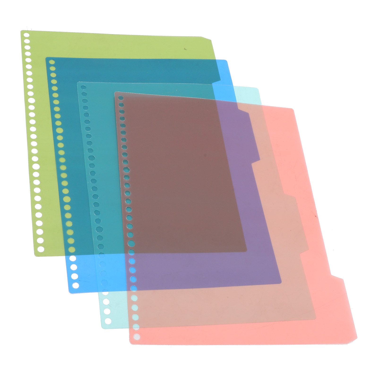 4Pcs Reusable Plastic Page Div - Tab Divider A4 recensione e prezzo