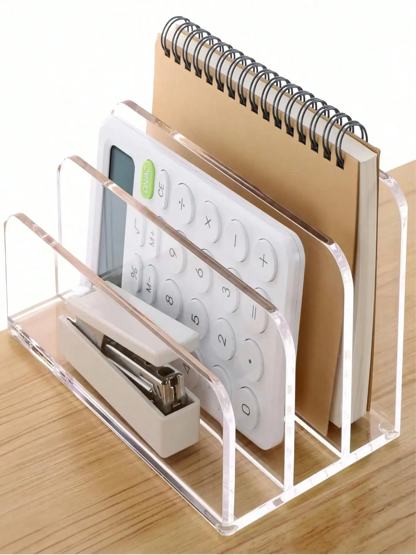 1Pc Acrylic File Folder, Desk  - Magazine Holder Rack recensione e prezzo