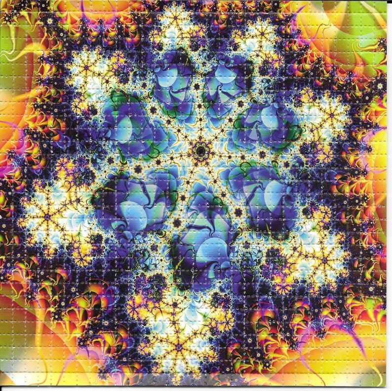 Fractal Psychedelic LSD Acid F - Ink Blotter Paper recensione e prezzo