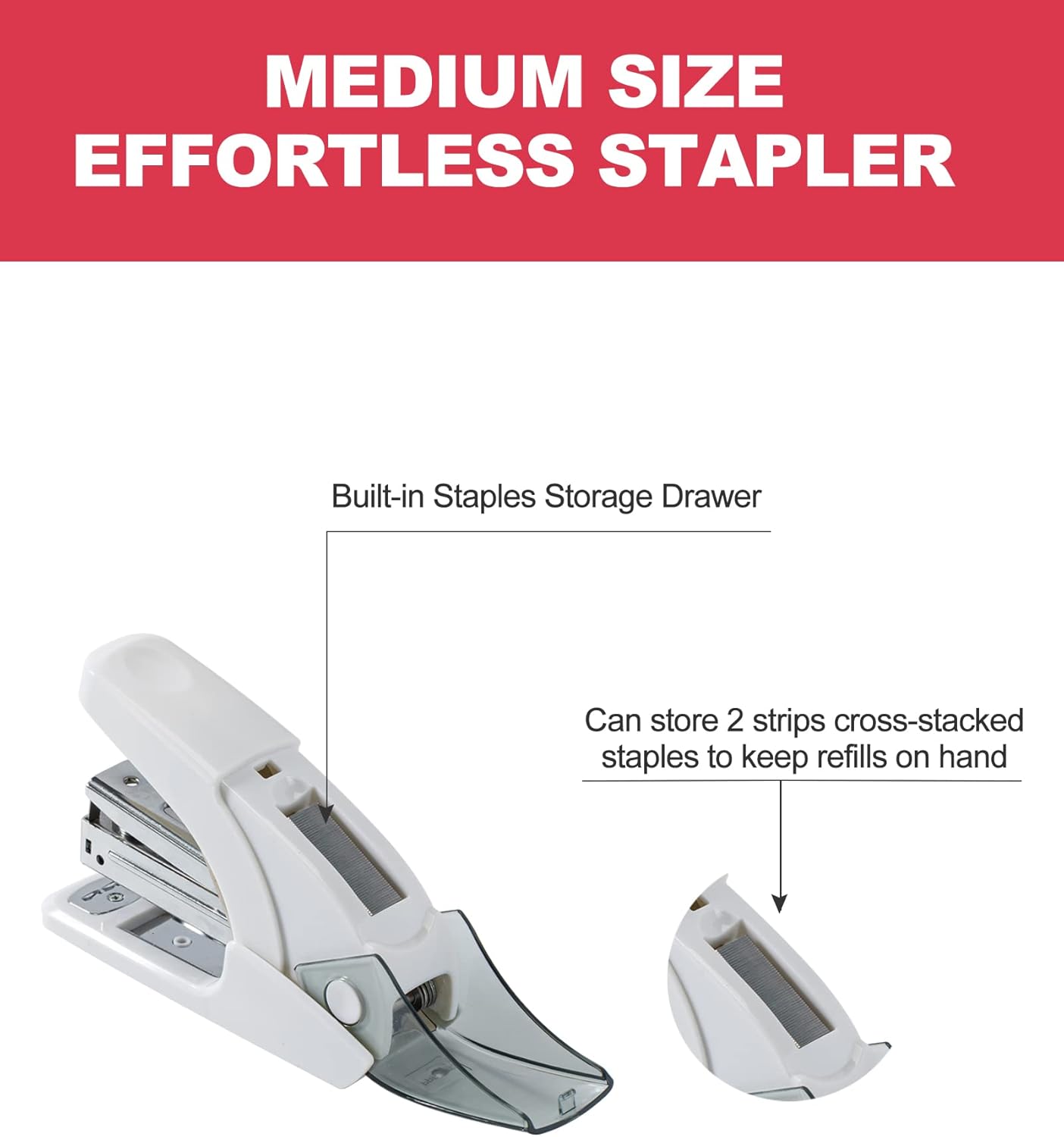 Effortless Standard Stapler Se - Stapler Half Strip recensione e prezzo