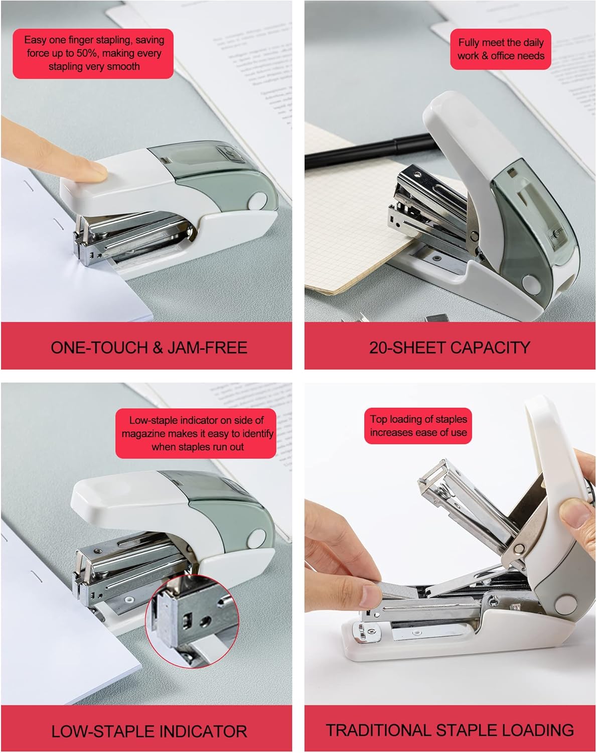 Effortless Standard Stapler Se - Stapler Half Strip recensione e prezzo