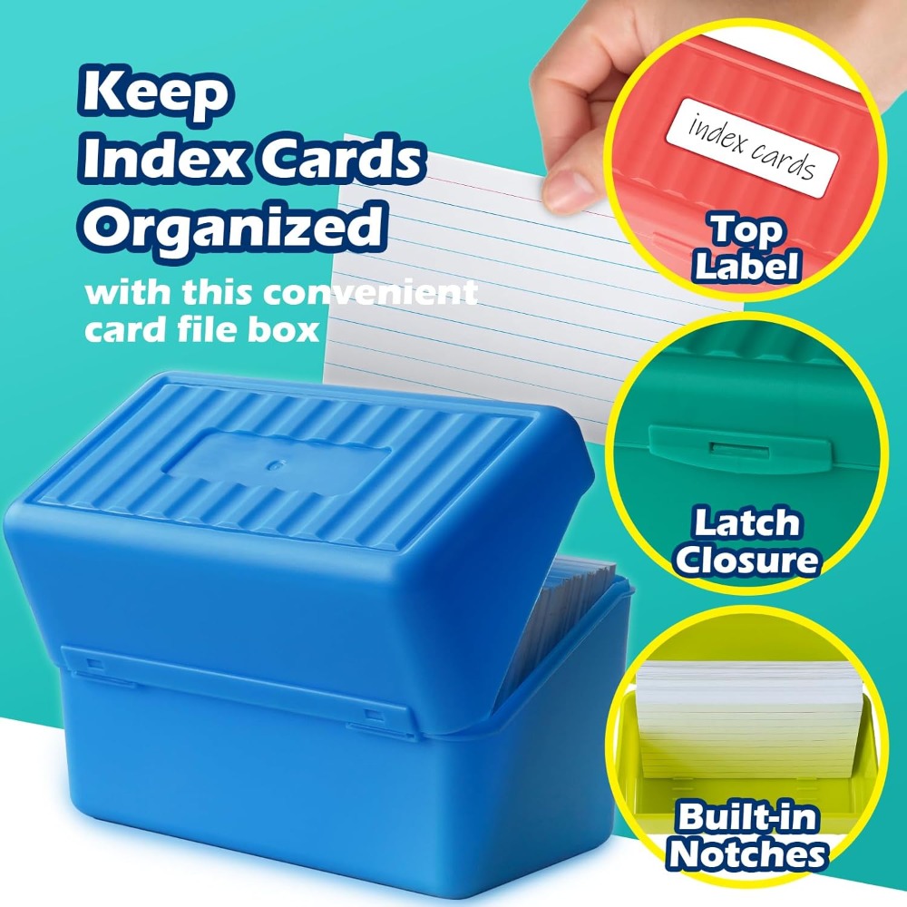 Olivo Index Card Holder Box 3x - Card Index Box recensione e prezzo