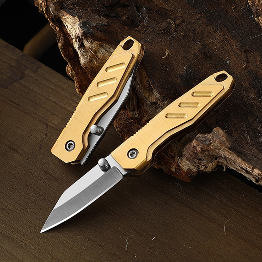 Brass Mini Folding Utility Kni - Letter Opener Brass recensione e prezzo