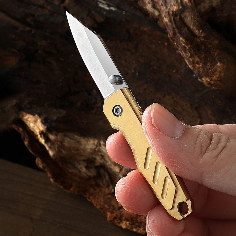 Brass Mini Folding Utility Kni - Letter Opener Brass recensione e prezzo