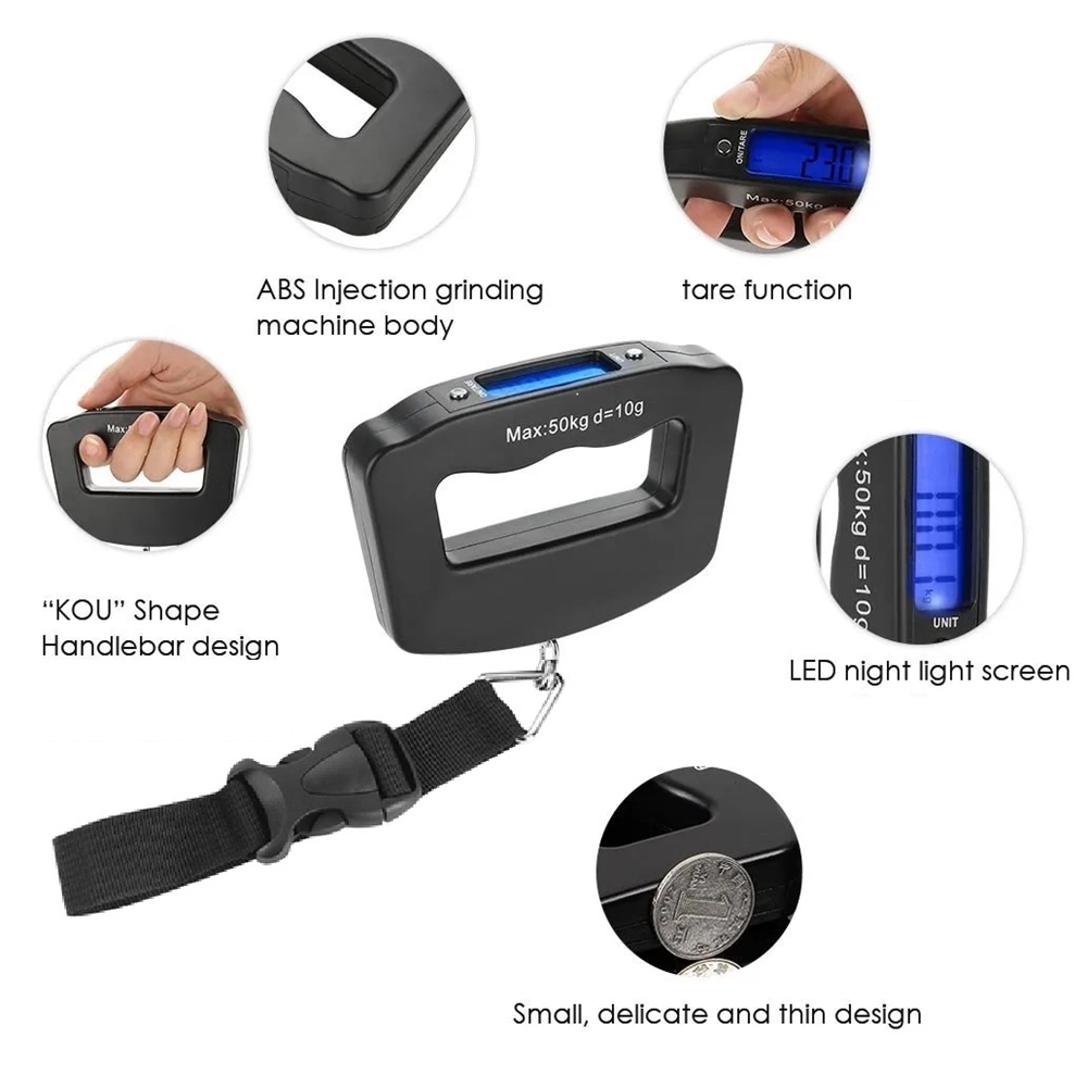 Portable LCD Digital Hanging S - Tape Dispenser Weighted recensione e prezzo