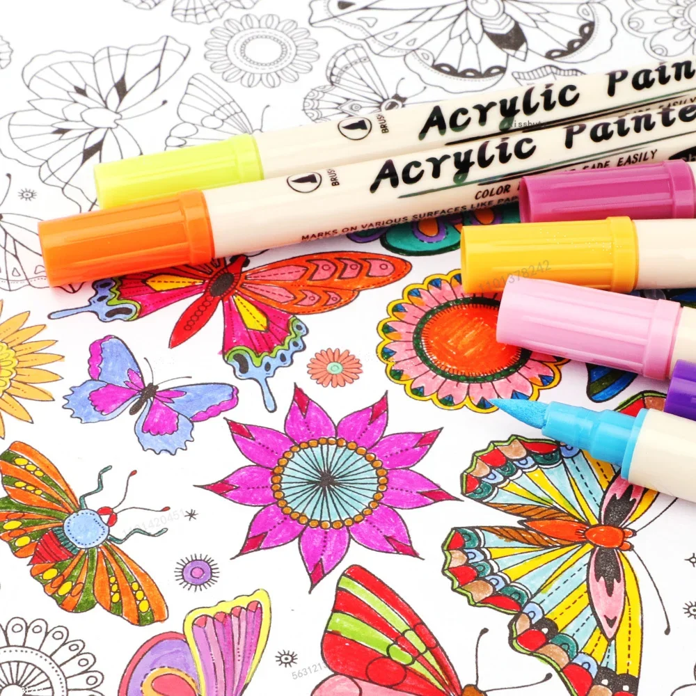 12-36 Colors Acrylic Paint Mar - Correction Pen Fine recensione e prezzo