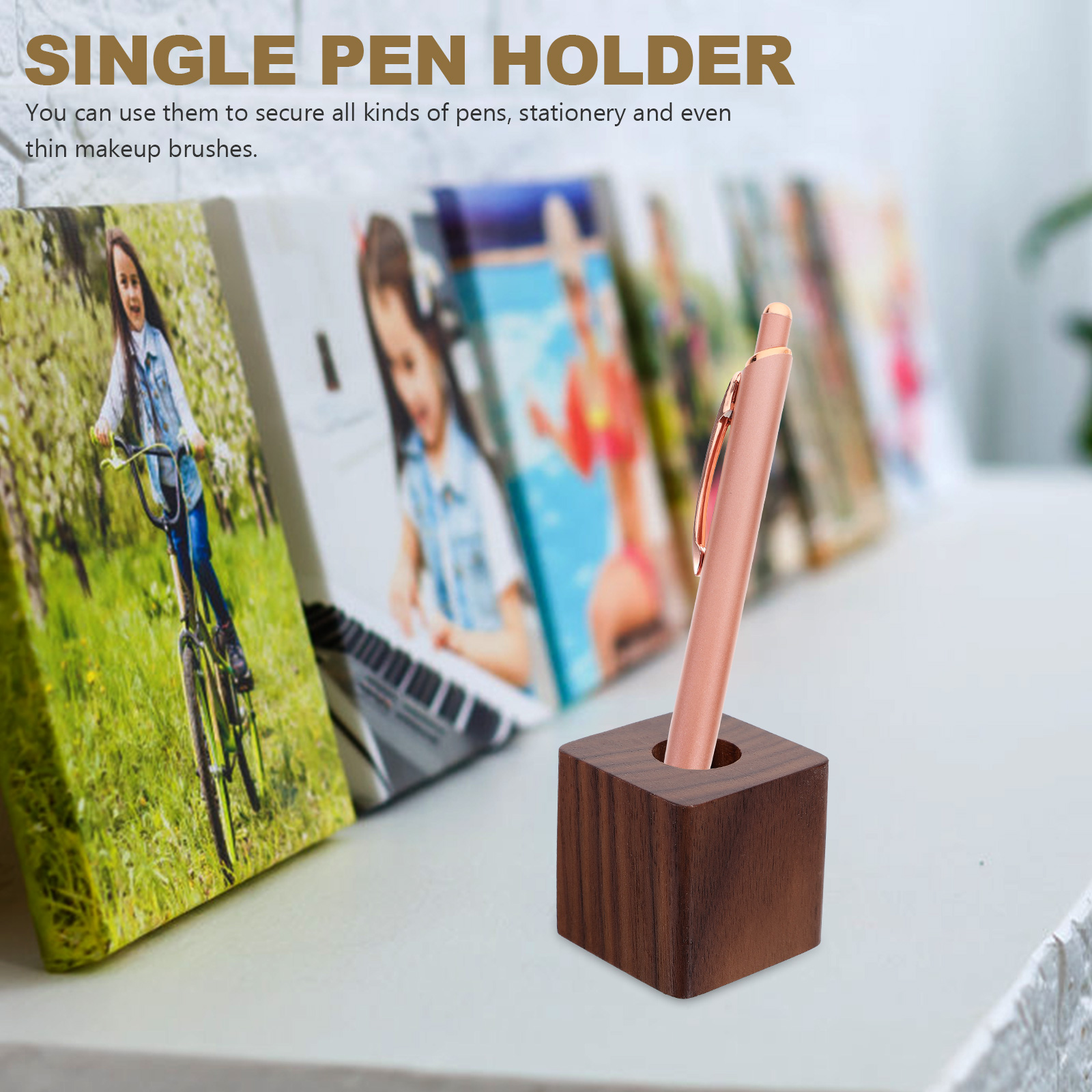 Walnut Pen Stand Single Holder - Pen Rest Single recensione e prezzo