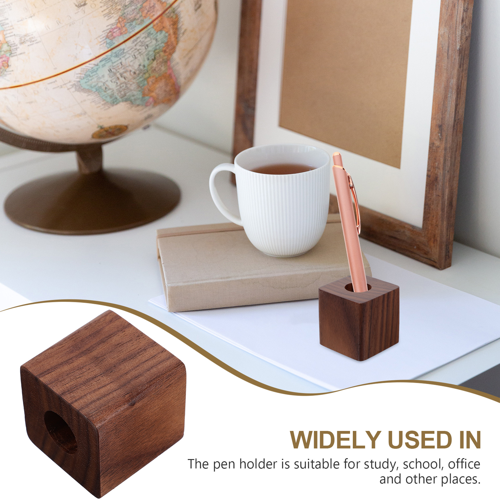 Walnut Pen Stand Single Holder - Pen Rest Single recensione e prezzo
