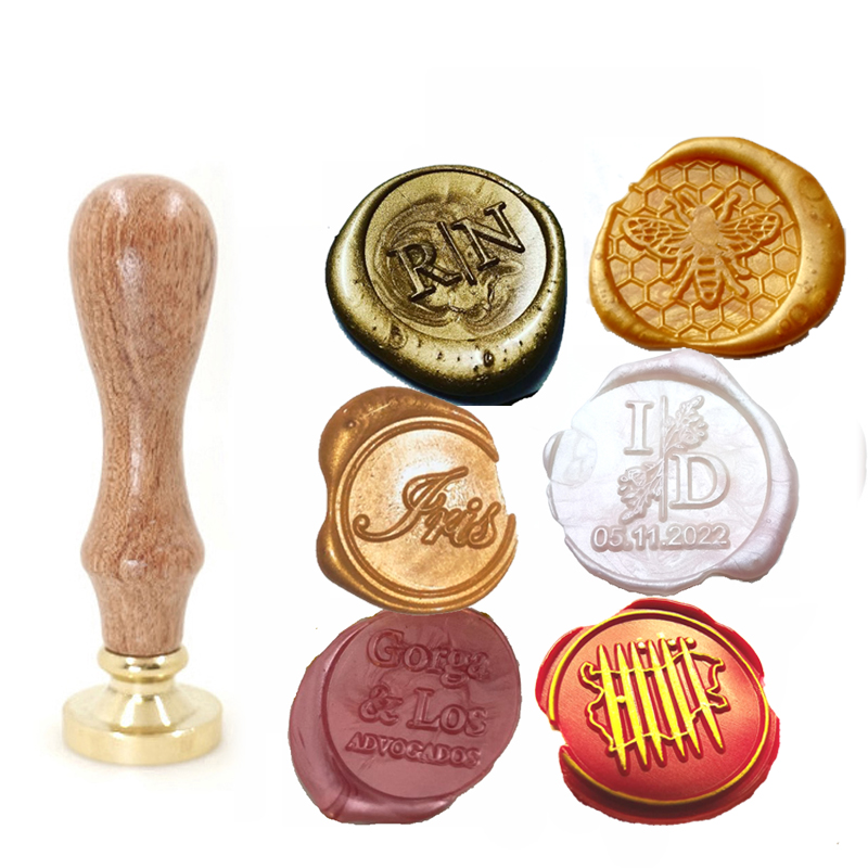 Custom brass wax seal Stamp wi - Wax Seal Stamp Set recensione e prezzo