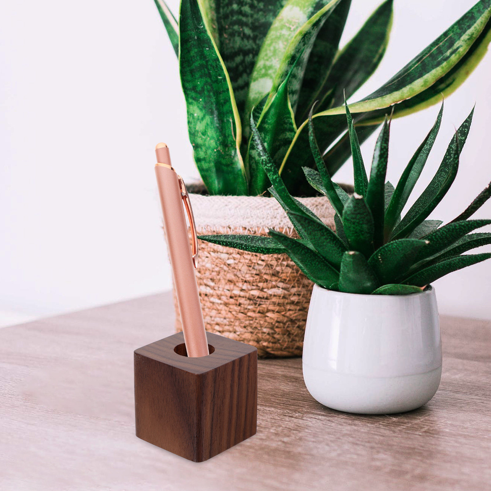 Single Wood Pen Holder Walnut  - Pen Rest Single recensione e prezzo