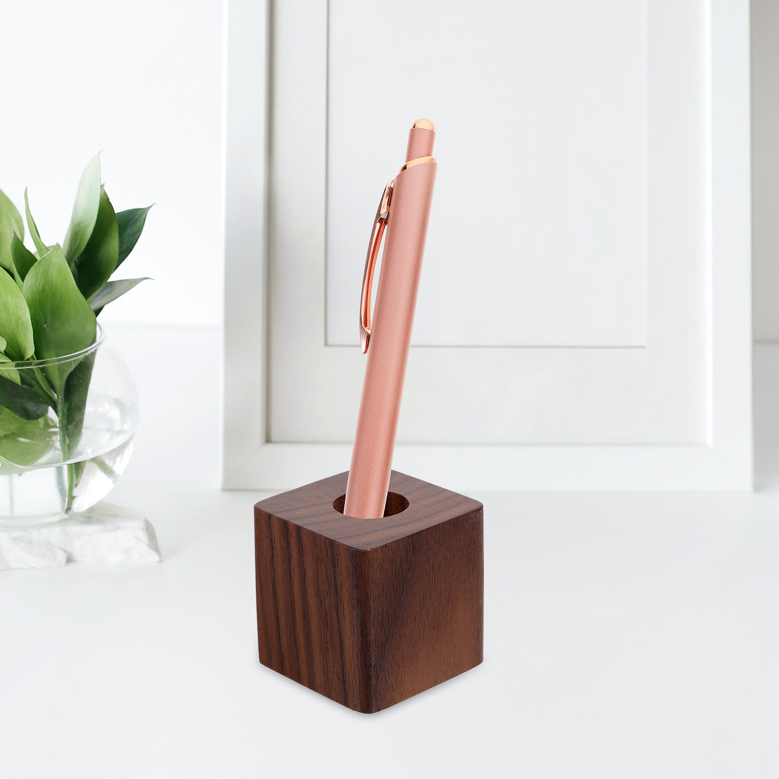 Single Wood Pen Holder Walnut  - Pen Rest Single recensione e prezzo