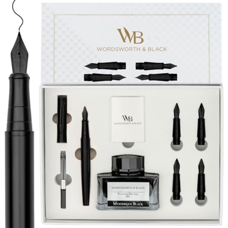 Fountain Pen Gift Set, Include - Fountain Pen Bottled Ink recensione e prezzo