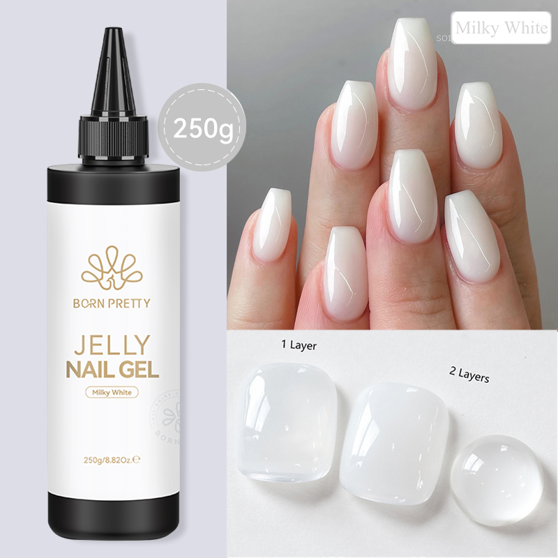 BORN PRETTY 250g Jelly Milky W - Gel Refill Pack recensione e prezzo