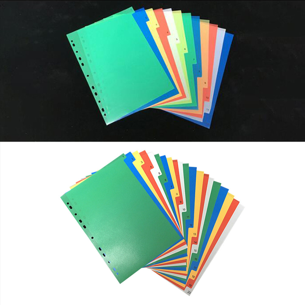40Pcs A4 Multi-Color Insertabl - Tab Divider A4 recensione e prezzo