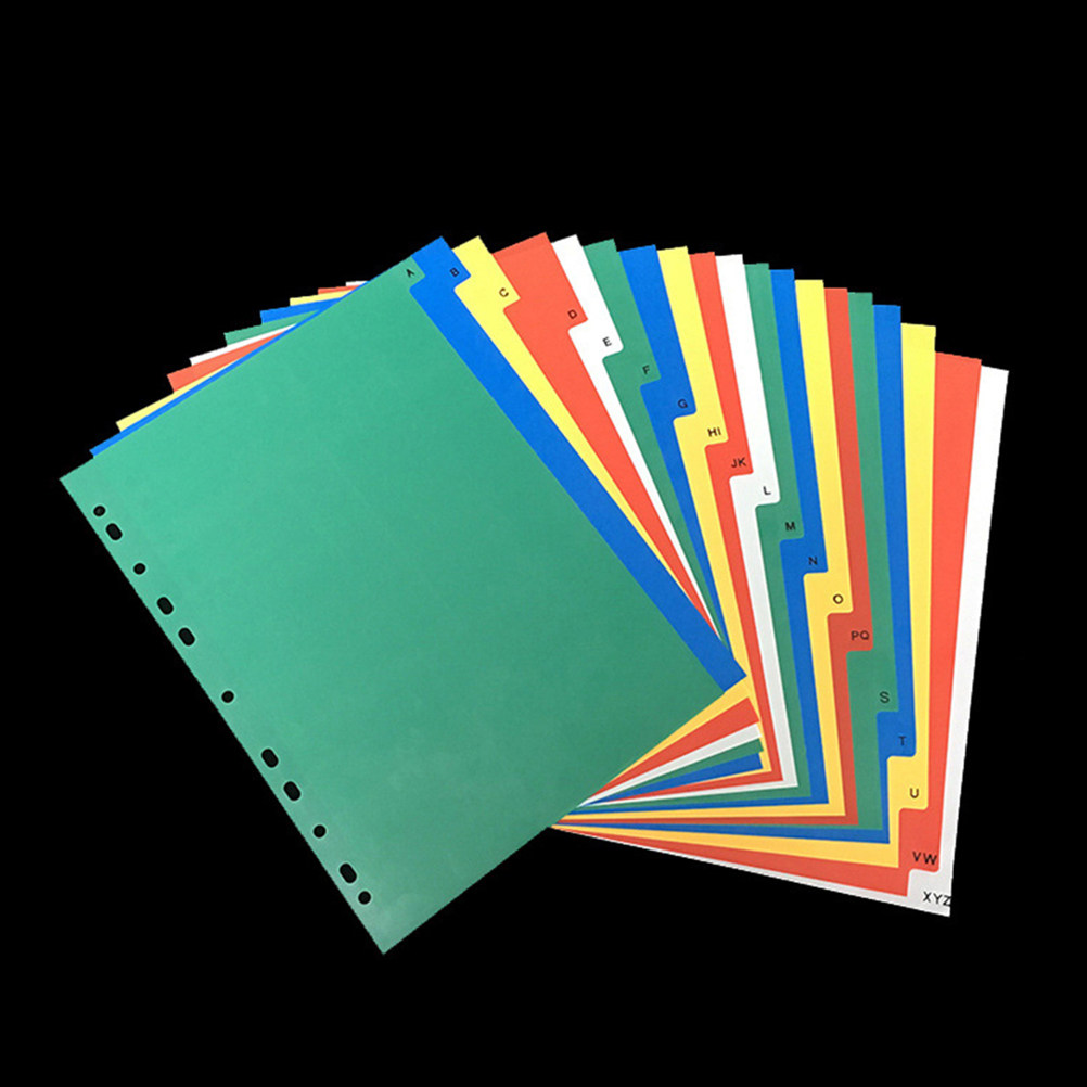 40Pcs A4 Multi-Color Insertabl - Tab Divider A4 recensione e prezzo