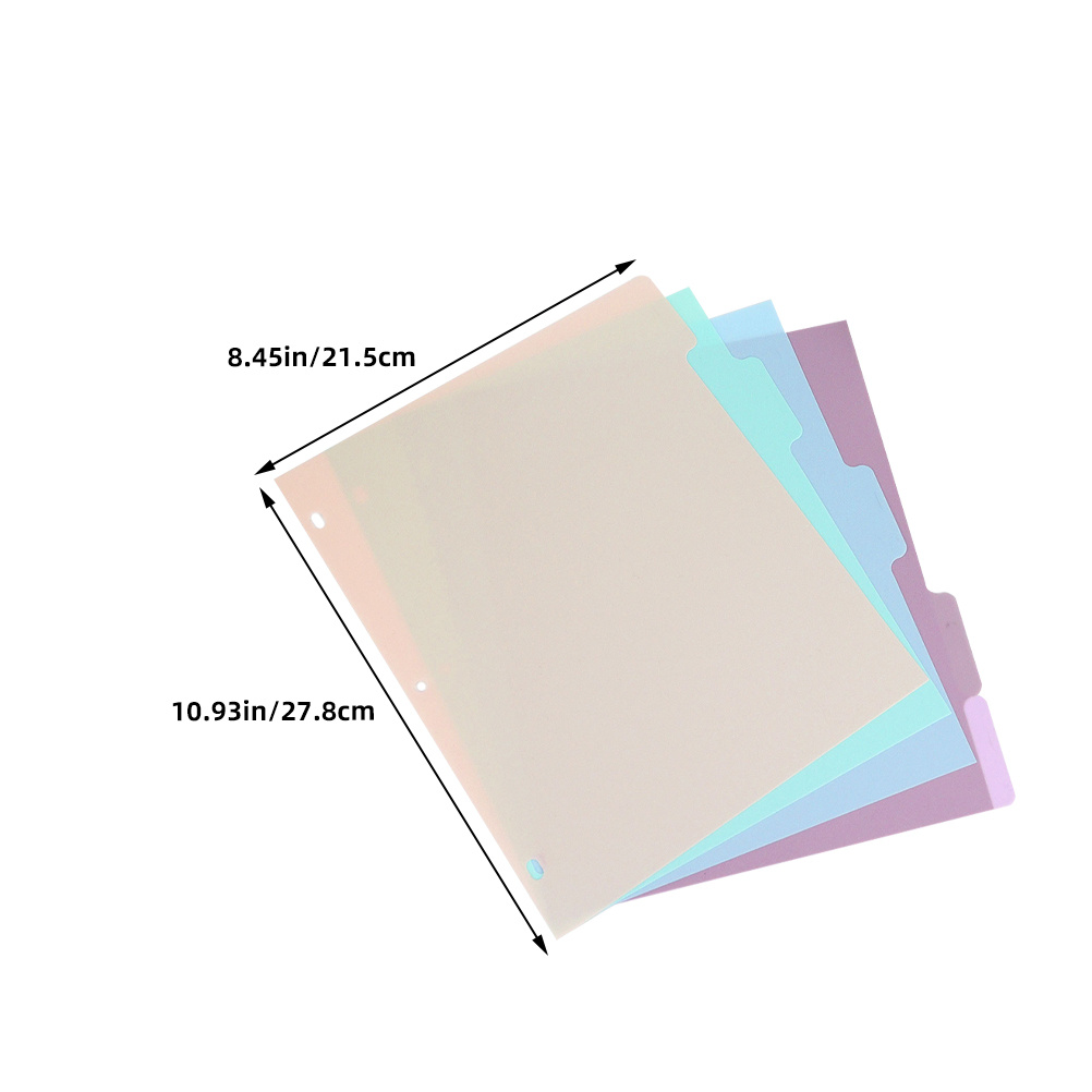 1Set Binder Dividers A4 Size F - Tab Divider A4 recensione e prezzo